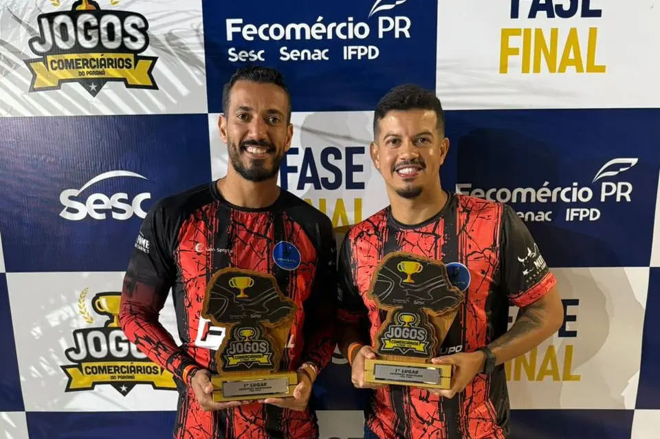 Júnior Casarim e Wellington Costa dupla paranavaiense