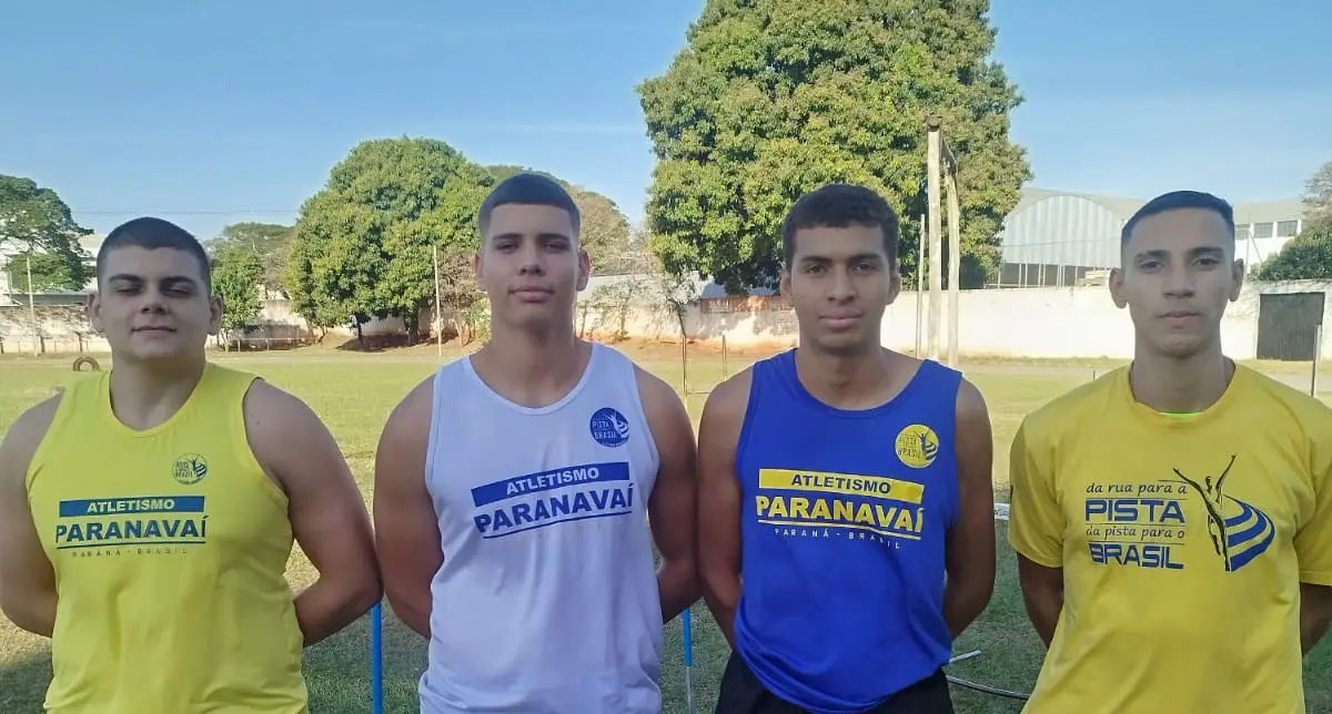 Gabriel, Lucas, Wilson e Eric são os representantes de Paranavaí