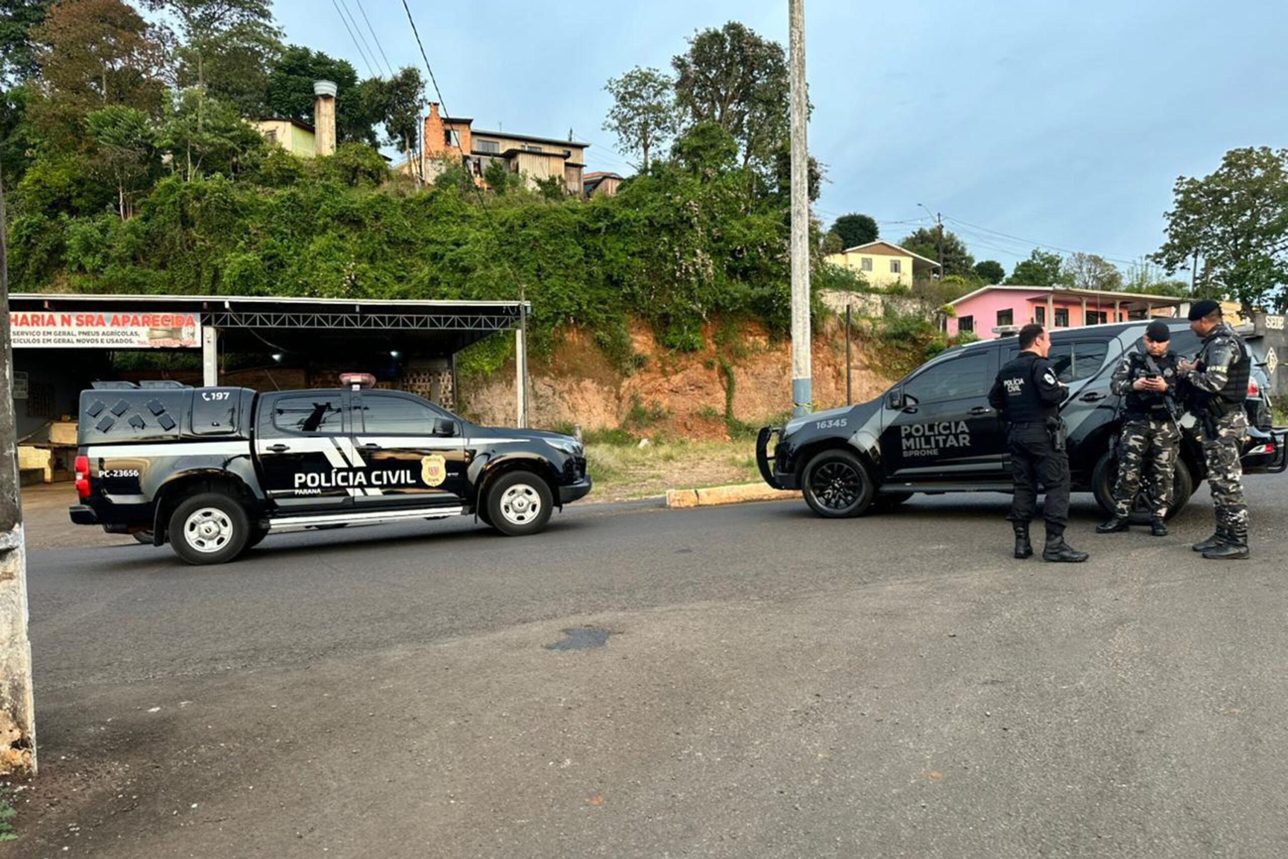 PCPR e PMPR deflagram operação contra grupo criminoso com mandados em 10 cidades
Foto: PCPR